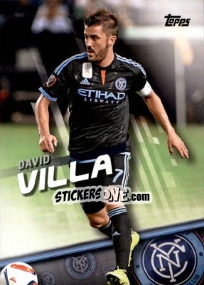 Sticker David Villa - MLS 2016 n. 100v - Topps