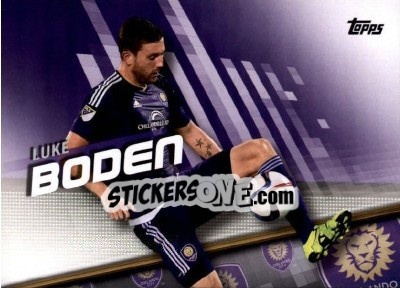 Cromo Luke Boden - MLS 2016 - Topps