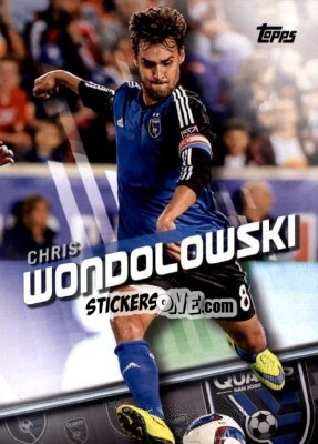 Sticker Chris Wondolowski - MLS 2016 n. 107 - Topps