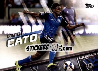 Sticker Cordell Cato - MLS 2016 n. 123 - Topps