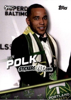Sticker Ben Polk - MLS 2016 n. 126 - Topps