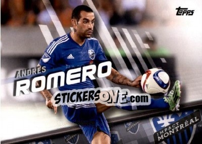 Sticker Andres Romero - MLS 2016 n. 128 - Topps