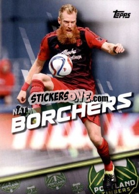 Sticker Nat Borchers - MLS 2016 - Topps