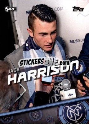 Sticker Jack Harrison - MLS 2016 - Topps