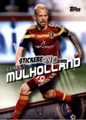 Cromo Luke Mulholland - MLS 2016 - Topps