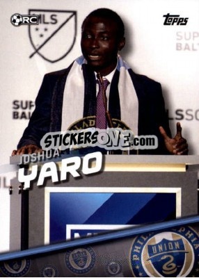 Sticker Joshua Yaro - MLS 2016 n. 143 - Topps