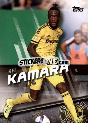 Sticker Kei Kamara - MLS 2016 n. 156 - Topps
