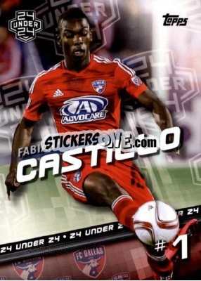Sticker Fabian Castillo - MLS 2016 - Topps