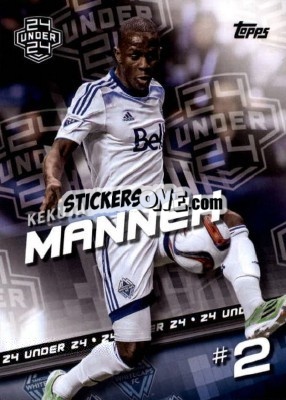 Sticker Kekuta Manneh - MLS 2016 n. 158 - Topps
