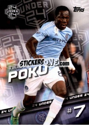 Sticker Kwadwo Poku - MLS 2016 n. 163 - Topps