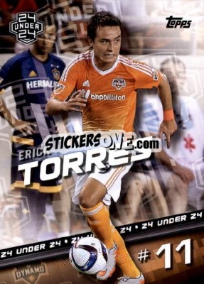 Sticker Erick Torres - MLS 2016 n. 167 - Topps