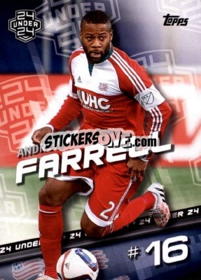 Sticker Andrew Farrell - MLS 2016 n. 172 - Topps