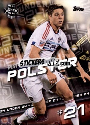 Sticker Matt Polster - MLS 2016 - Topps