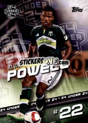 Cromo Alvas Powell - MLS 2016 - Topps