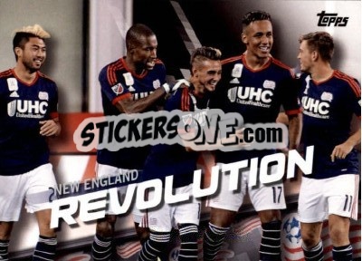Sticker New England Revolution - MLS 2016 n. 189 - Topps