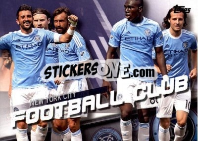 Sticker New York City FC - MLS 2016 n. 190 - Topps