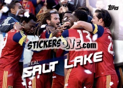 Sticker Real Salt Lake - MLS 2016 n. 195 - Topps