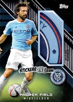 Sticker Andrea Pirlo - MLS 2016 n. JR-AP - Topps