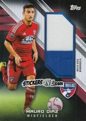Sticker Mauro Diaz - MLS 2016 n. JR-MD - Topps