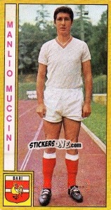 Sticker Manlio Muccini - Calciatori 1969-1970 n. 6 - Panini