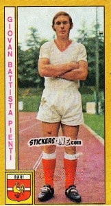 Sticker Giovan Battista Pienti - Calciatori 1969-1970 n. 11 - Panini