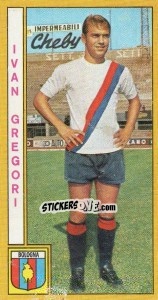 Sticker Ivan Gregori - Calciatori 1969-1970 n. 24 - Panini