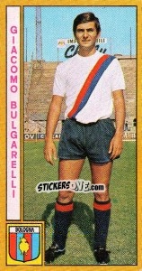 Figurina Giacomo Bulgarelli - Calciatori 1969-1970 n. 25 - Panini