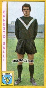 Cromo Ernesto Galli - Calciatori 1969-1970 - Panini