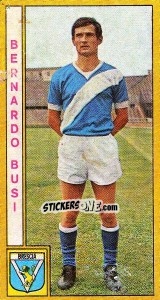 Sticker Bernardo Busi - Calciatori 1969-1970 - Panini