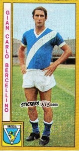 Sticker Gian Carlo Bercellino - Calciatori 1969-1970 n. 39 - Panini