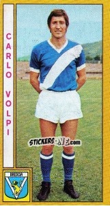 Sticker Carlo Volpi - Calciatori 1969-1970 n. 40 - Panini