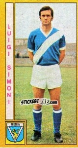 Cromo Luigi Simoni - Calciatori 1969-1970 - Panini