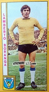 Sticker Lamberto Boranga - Calciatori 1969-1970 - Panini