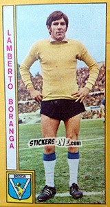 Sticker Lamberto Boranga - Calciatori 1969-1970 n. 46 - Panini