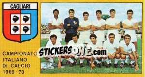 Figurina Squadra - Calciatori 1969-1970 - Panini