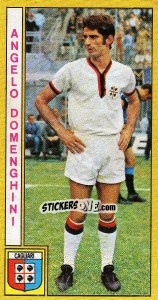 Cromo Angelo Domenghini - Calciatori 1969-1970 - Panini