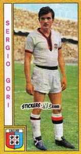 Sticker Sergio Gori - Calciatori 1969-1970 - Panini