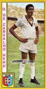 Sticker O. De Carvalho Nene - Calciatori 1969-1970 - Panini
