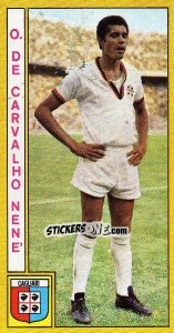 Sticker O. De Carvalho Nene - Calciatori 1969-1970 n. 61 - Panini