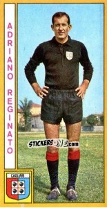 Sticker Adriano Reginato - Calciatori 1969-1970 n. 62 - Panini