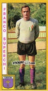 Sticker Franco Superchi - Calciatori 1969-1970 n. 67 - Panini