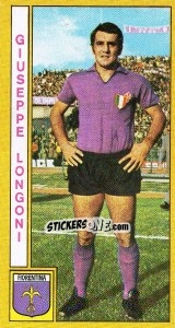 Sticker Giuseppe Longoni - Calciatori 1969-1970 n. 69 - Panini