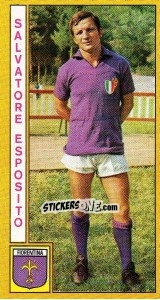 Cromo Salvatore Esposito - Calciatori 1969-1970 - Panini