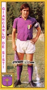 Sticker Giancarlo De Sisti - Calciatori 1969-1970 - Panini