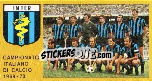 Sticker Squadra - Calciatori 1969-1970 - Panini