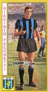 Sticker Giacinto Facchetti - Calciatori 1969-1970 - Panini