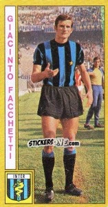 Sticker Giacinto Facchetti - Calciatori 1969-1970 n. 85 - Panini
