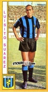Sticker Luisito Suarez - Calciatori 1969-1970 - Panini
