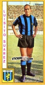 Sticker Luisito Suarez - Calciatori 1969-1970 n. 86 - Panini