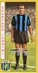 Figurina Spartaco Landini - Calciatori 1969-1970 - Panini